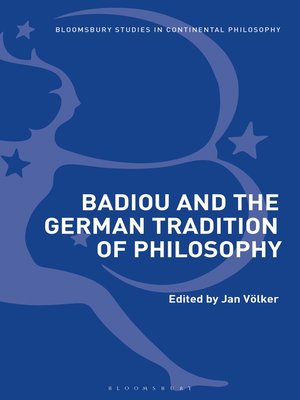 cover image of Badiou and the German Tradition of Philosophy